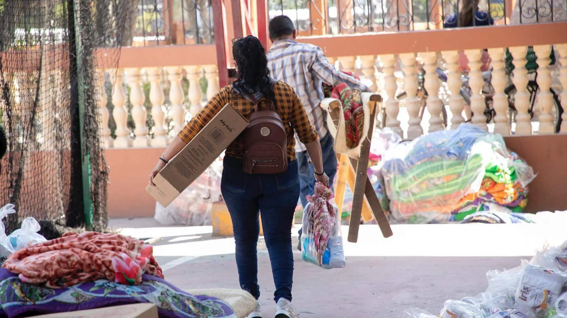 familias de concordia reciben ayuda